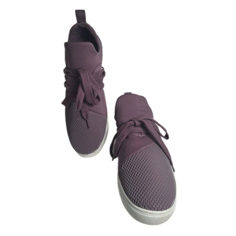 Brash Drea Women's Shoes Mesh Athletic Sneakers Slip On Purple Size 9 Lace Up